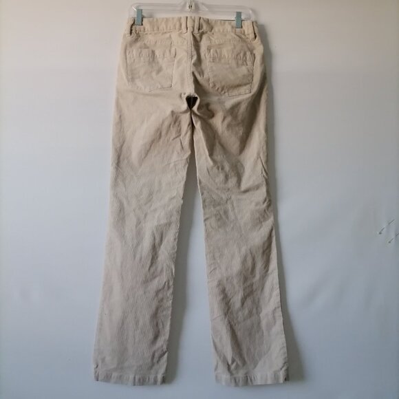 J. Crew Womens Tan Beige Low Rise Five Pocket Design Bootcut Jeans Size 28R - Picture 4 of 7